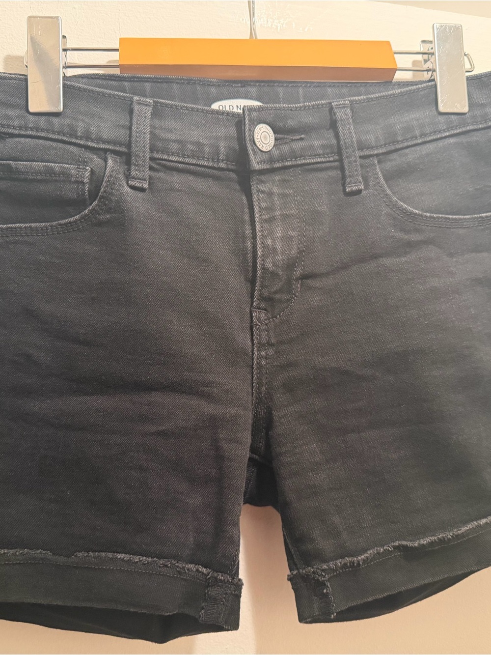 Old Navy Black Denim Shorts